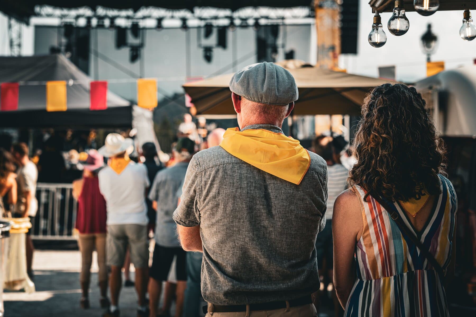 Participants réunis lors d’un rendez-vous de la communauté corse.